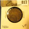 Image 1 : 1880 Newfoundland 20c Piece, VF.
