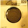 Image 1 : 1885 Newfoundland 20c Piece, VF.