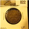 Image 1 : 1890 Newfoundland 20c Piece, VF.