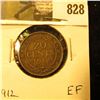 Image 1 : 1912 Newfoundland 20c Piece, EF.