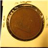 Image 2 : 1843 New Brunswick One Cent Token, VF, Charlton NB-2A.