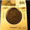Image 1 : 1857 Bank of Upper Canada Half Penny Token, VF, Charlton PC-5D.