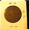 Image 2 : 1837 City Bank Half Penny Token, VG, Charlton LC-8A1