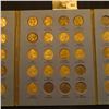 Image 3 : 1938-58 Partial Jefferson Nickel Set in a blue Whitman folder. Includes (9) Silver War Nickels.