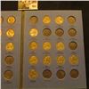Image 4 : 1938-58 Partial Jefferson Nickel Set in a blue Whitman folder. Includes (9) Silver War Nickels.
