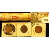 Image 1 : 1993 D Solid Date Roll of BU Lincoln Cents; (2) 1909 P & (1) 1909 P VDB Lincoln Cents.