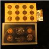 Image 2 : 1959-64 Lincoln Cent Set in holder and 1971 S U.S. Proof Set, original as issued.