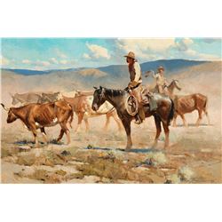 James Reynolds -Cowboys and Steers