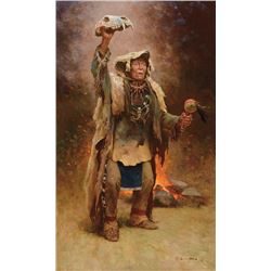 Z.S. Liang -Bear Medicine Man Crow