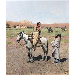 Henry Farny -Moving Camp
