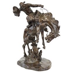 Charles Russell -A Bronc Twister