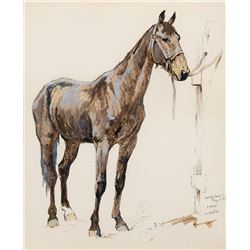 Frederic Remington -Judd's Barn