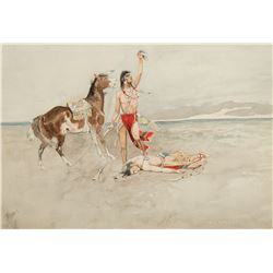 Charles Russell -The Victor Counting Coup
