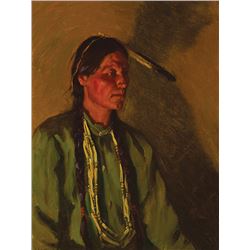 Joseph H. Sharp -White Weasel, Taos Scout