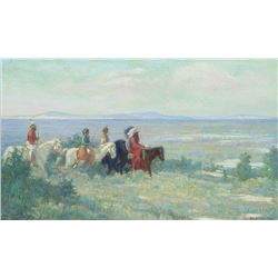 Bert G. Phillips -Riders in the Valley