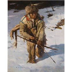 Z.S. Liang -Winter Morning Hunt