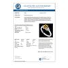 Image 3 : 1 CTW Intense Yellow Diamond Solitaire Engagement Classic Ring 18K White Gold - REF-130T9M - 37595
