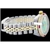 Image 4 : Rolex Men's Two Tone 14K Gold/SS, QuickSet, Diam Dial & Diam/Ruby Bezel - REF-569K5T