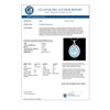 Image 3 : 4 CTW Aquamarine & Micro Pave VS/SI Diamond Necklace 18K White Gold - REF-122W8F - 20554