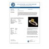 Image 3 : 1.25 CTW Certified Intense Yellow SI Diamond Solitaire Ring 10K Rose Gold - REF-272A8X - 32912