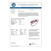 Image 2 : 0.40 CTW Ruby & Diamond Ring 18K White Gold - REF-38W4F - 13150