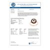 Image 2 : 1.02 CTW Blue Sapphire & Diamond Ring 18K Rose Gold - REF-31H5A - 12312