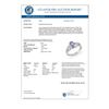 Image 2 : 0.72 CTW Tanzanite & Diamond Ring 18K White Gold - REF-37W8F - 13682