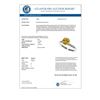 Image 3 : 2 CTW Certified Intense Yellow SI Diamond Solitaire Engagement Ring 10K White Gold - REF-527T3M - 32