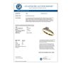 Image 3 : 0.78 CTW Certified H-SI/I Quality Diamond Solitaire Engagement Ring 10K Yellow Gold - REF-97H5A - 36