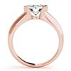 Image 5 : 0.5 CTW Certified VS/SI Diamond Solitaire Ring 18K Rose Gold - REF-108A9X - 27799