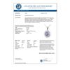 Image 2 : 2.0 CTW Tanzanite & Diamond Pendant 14K White Gold - REF-57W3F - 14042