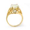 Image 2 : 2.55 CTW Opal Ring 10K Yellow Gold - REF-25X6T - 13278