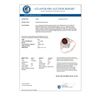Image 2 : 1.11 CTW Garnet & Diamond Ring 18K Rose Gold - REF-24X8T - 13608