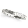 Image 5 : 1 CTW Certified VS/SI Diamond Solitaire 2Pc Wedding Set 14K White Gold - REF-364W2F - 31868