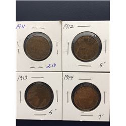 4 Canada Lrg. Cents