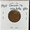 Image 2 : 1925 Canada One Cent "Key Date" (EF)