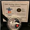 Image 1 : 2008 Canada One Dollar Colored Coin