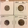 Image 1 : 4 Canada Ten Cents