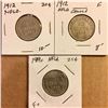 Image 1 : 3 Newfoundland Twenty Cents