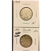 Image 1 : 2 Canada Twenty-Five Cents