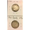 Image 2 : 2 Canada Twenty-Five Cents