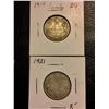 Image 1 : 2 Canada Twenty-Five Cents