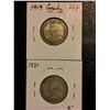 Image 2 : 2 Canada Twenty-Five Cents