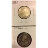 Image 2 : 2 Canada Twenty-Five Cents