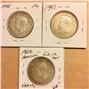 Image 2 : 3 Canada Fifty Cents