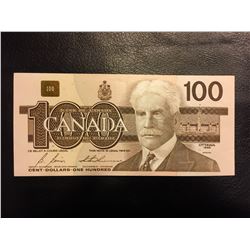 Canada Uncirculated One Hundred Dollar Bill