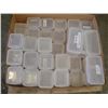 Image 2 : Lot of 6" x 7" x 4" Plastic Totes