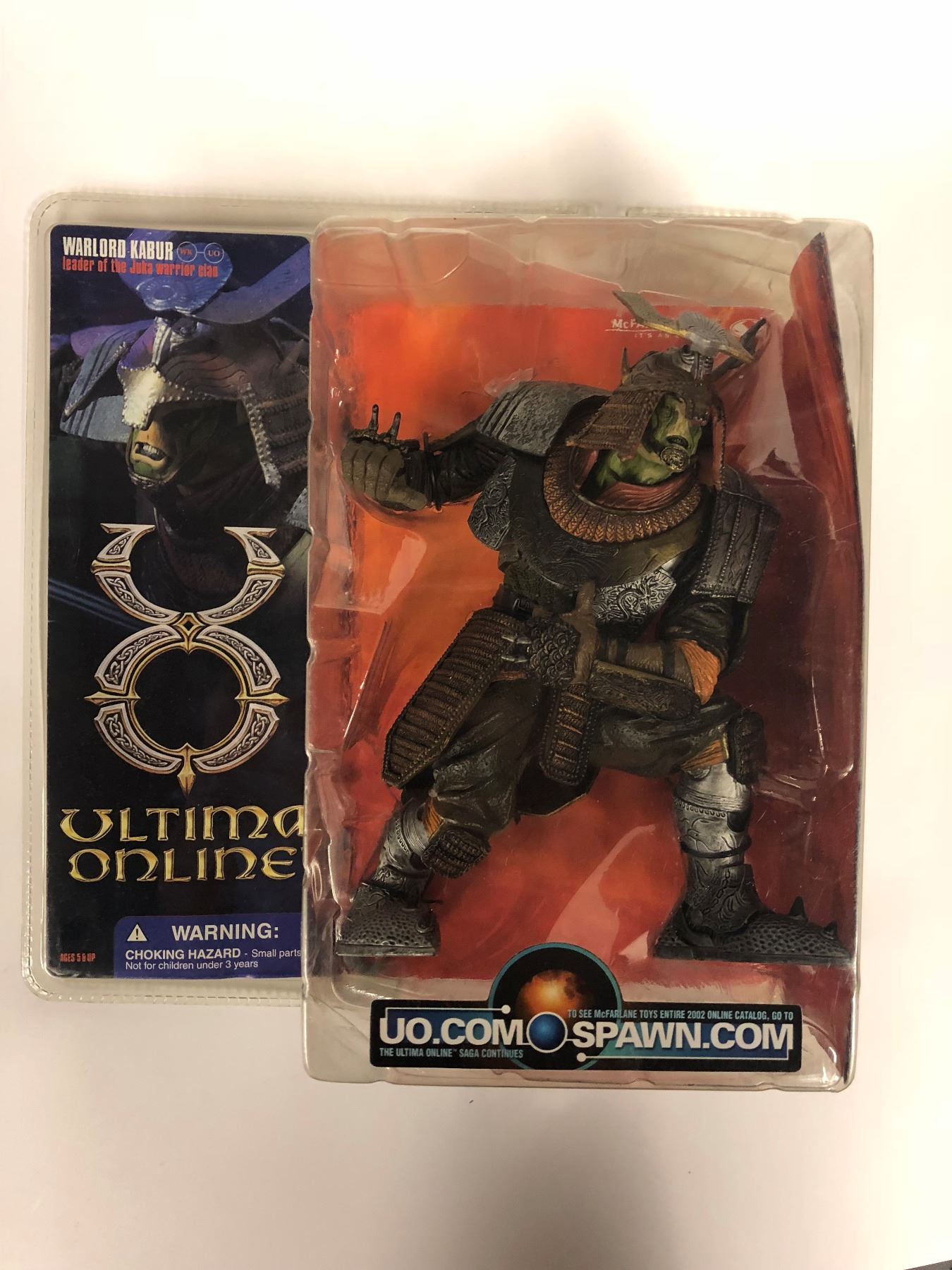 McFarlane Ultima Online Lord Blackthorn's Revenge Warlord Kabur 6
