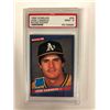 Image 1 : 1986 DONRUSS #39 JOSE CANSECO RATED ROOKIE (MINT 9) PSA