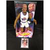 Image 1 : MICHAEL JORDAN SPACE JAM 10" FIGURE &  BASKETBALL CARD